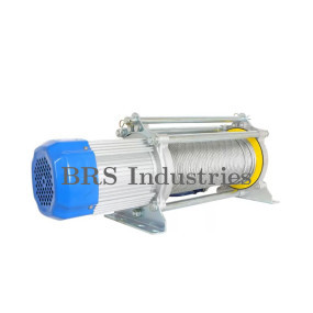 Electric Winch Single Phase 4 HP | Heavy Duty Lifting Winch