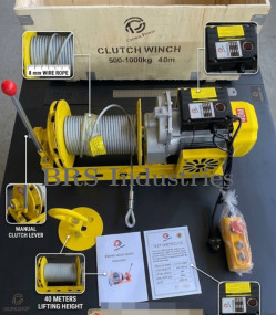Electric Winch with Clutch Single Phase Crown power winch
