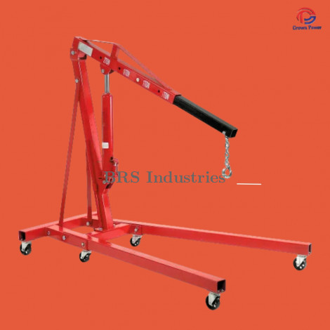 Hydraulic Engine Crane 2000 Kg Load Capacity with 2450 mm Lifting Height
