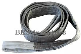 Polyester Webbing Sling (4 Ton, Grey, 100 mm)