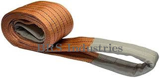 Polyester Webbing Sling (6 Ton, Brown Colour, 150 mm Width)