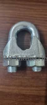 Wire Rope Clamp DIN Type 6mm – Heavy Duty Steel Wire Rope Clip (Pack of 20)