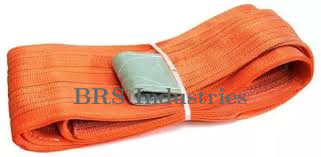Polyester Webbing Sling Belt 10 Ton Orange 250 mm Width