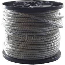 Galvanised Steel Wire Rope – 50 Meter