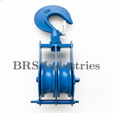 MANILA ROPE PULLEY – DOUBLE SLEEVE