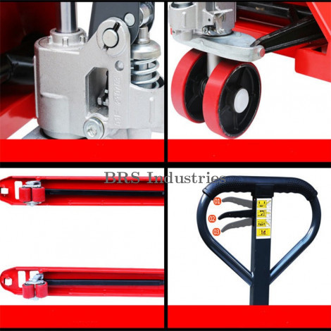 Hand Pallet Truck PU Wheels