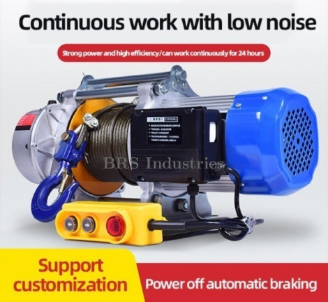 ELECTRIC WINCH SINGLE PHASE