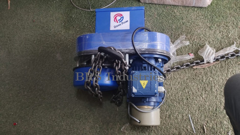 Indian Motorized Chain Pulley Block – (Ton Electric Chain Hoist)