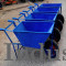 Double Wheel Barrow Trolley, Cement Trolley, Wheel Cart, Construction Trolley